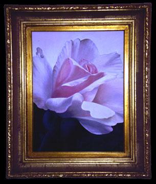 Rose - Oil on Canvas - Vicki Dodge